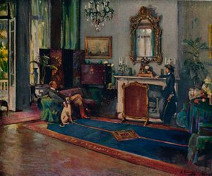 灵狮，1910年，1914年 作者 约翰·拉维里爵士