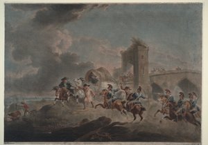 1795-1798年，走私者遭到袭击 作者 彼得·弗朗西斯·布尔乔瓦爵士