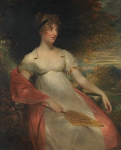 女人的画像，约。 1805。