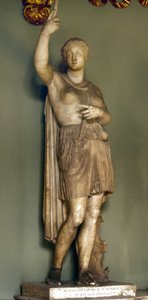 亚马逊由雕塑家 Scopas（或 Skopas）设计。 罗马，Musei Capitolini。 作者 斯科帕斯斯科帕斯