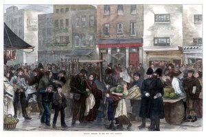 兰贝斯新切口的周日早晨》，1872年 作者 史密斯