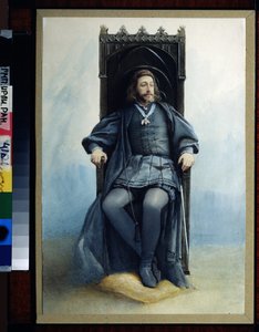 康斯坦丁-康斯坦丁诺维奇-罗曼诺夫大公（1858-1915 年）饰演威廉-莎士比亚（1564-1616 年）戏剧作品《哈姆雷特》中的哈姆雷特，1899 年 2 月 21 日。(康斯坦丁-康斯坦丁诺维奇大公扮演莎士比亚戏剧作品《哈姆雷特》中的哈姆雷特，1899 年 2 月 21 日）。 作者 索非亚·伊万诺夫娜·克拉姆斯卡娅