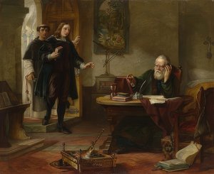 约翰·弥尔顿（John Milton）前往伽利略（Galileo Galilei） 1847年