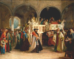 意大利来宏犹太教堂的妥拉欢庆盛宴 - La fete de la joie de la Torah (Sim