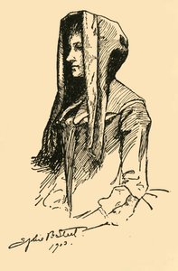 Camlet Hood，取自原始服装，c1702，1903年，1937年。