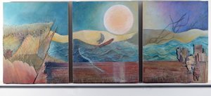 三联画（混合媒介）
