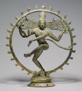 湿婆（Shiva），舞蹈之王（Nataraja），乔拉时代（约10至11世纪，青铜） 作者 南印度学校