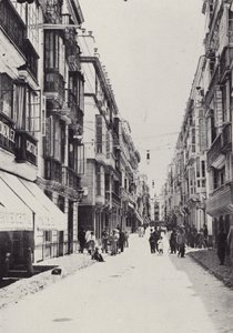 Cadiz: Calle Ancha (b/w photo) 作者 西班牙摄影师