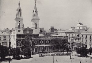 Cadiz: Plaza de la Constitucion (b/w photo)
