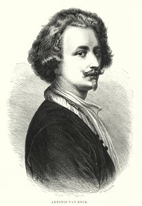 Anthony van Dyck, Flemish artist (litho) 作者 西班牙语学校