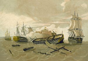 英国舰队袭击古巴卡斯蒂略德尔莫罗，1761年
