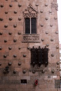 Casa de las Conchas 的外观细节（照片） 作者 西班牙语学校