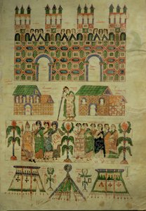 F.142 Toledo理事会，来自Abeldas Councilar Codex 作者 西班牙语学校