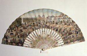 粉丝描绘马德里的Plaza de la Cebada（纸上的象牙和水粉） 作者 西班牙语学校