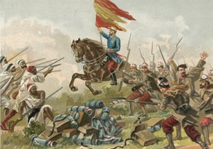 1859年摩洛哥卡斯蒂列霍斯普里姆将军的英雄主义 作者 西班牙语学校