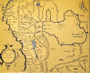 西班牙秘鲁总督辖区地图 作者 西班牙语学校
