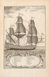 板块3来自海军武装保罗霍斯特，莱昂，1727年 作者 西班牙语学校
