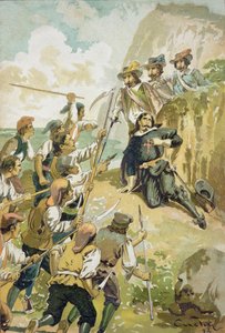 血腥尸身》，1894 年（彩色石印版） 作者 西班牙语学校