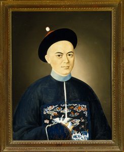 丝绸商人艾兴肖像 作者 黑苋菜