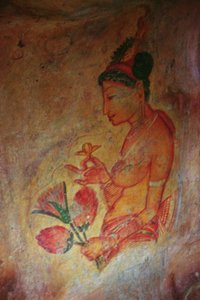 Rock Damsels，来自Rock Fortress（详细信息） 作者 斯里兰卡学校