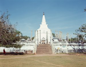 Thuparama Dagoba，Ruwanweli Seya的看法 作者 斯里兰卡学校