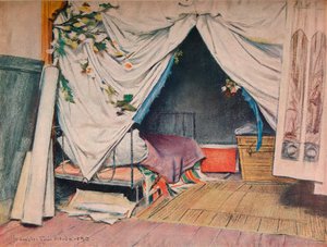 巴黎艺术家工作室，1893年 作者 斯坦尼斯瓦夫·维斯潘斯基