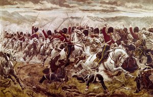 1854年左右，斯嘉丽在巴拉克拉瓦的300或重型旅的冲锋枪？