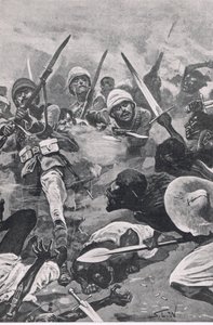 Abu-Klea的广场 作者 斯坦利·伍德