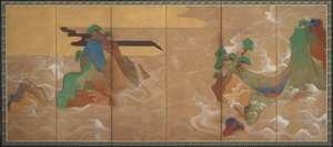 松岛的海浪，17世纪。