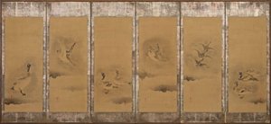 大雁，桃山或江户时期，1568-1615。