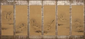 大雁，桃山或江户时期，1568-1640。