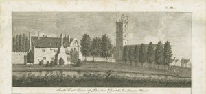 特伦特河畔伯顿修道院：版画和[c 1795]（印刷） 作者 斯蒂宾肖