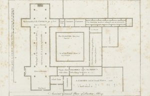 特伦特河畔伯顿修道院：版画和[c 1795]（印刷） 作者 斯蒂宾肖