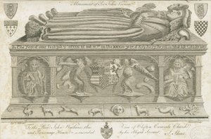 克利夫顿·坎普维尔教堂-弗农纪念碑：版画，[1762-1802] 作者 斯蒂宾肖