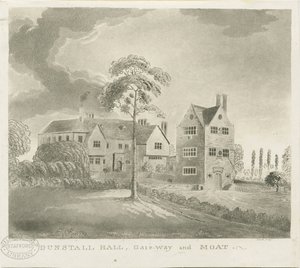 Dunstall Hall：水彩画版画，编号[1762-1802]（印刷） 作者 斯蒂宾肖