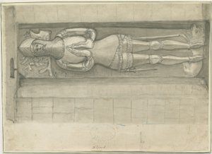 埃尔福德·丘奇（Elford Church）：棕褐色绘图，nd [1762-1802]（绘图） 作者 斯蒂宾肖