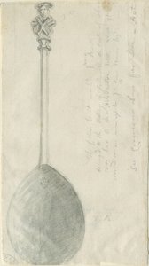 Fradswell-使徒勺子：铅笔和水墨画，nd [？18th cent]（绘画） 作者 斯蒂宾肖
