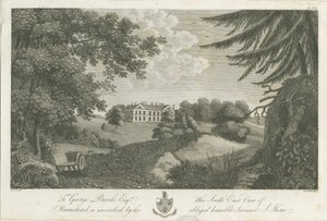 哈姆斯特德·霍尔（Hamstead Hall）：版画，[1762-1802]（印刷） 作者 斯蒂宾肖