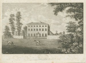 Little Onn Hall：线条雕刻，编号[1762-1802] 作者 斯蒂宾肖
