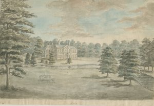 Lysways Hall：水彩画，nd [1762-1802] 作者 斯蒂宾肖