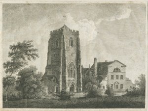 Ranton Abbey [Priory]：版画，nd [18世纪末]（印刷） 作者 斯蒂宾肖