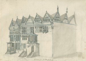 斯塔福德-古代“高级住宅”：水彩画，nd [1794]（绘画） 作者 斯蒂宾肖