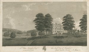 斯温芬·霍尔（Swinfen Hall）：雕刻，nd [1762-1798]（印刷） 作者 斯蒂宾肖