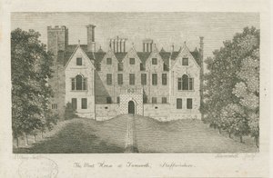 塔姆沃思（Tamworth）-护城河之家：版画，[1762-1802]（印刷） 作者 斯蒂宾肖