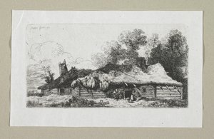 波兰农庄景观 作者 Stefan Juliusz Norblin de la Gourdaine