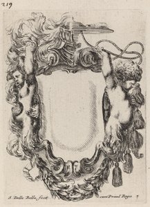 带有婴儿萨提尔的卡图，1647年。 作者 斯蒂法诺·德拉·贝拉