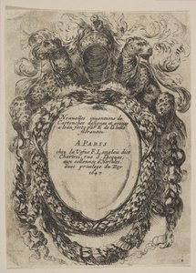带标题的插图：插图的新发明，1647年。 作者 斯蒂法诺·德拉·贝拉
