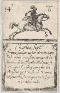 查尔斯·塞普（Charles Sept.-e）亲王·王子（Facile ...），摘自法国国王游戏（Jeu des Rois de Fr），1644年。 作者 斯蒂法诺·德拉·贝拉