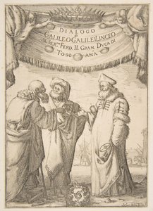 伽利略·伽利莱（Galileo Galilei）的《对话的前沿》，1632年。 作者 斯蒂法诺·德拉·贝拉