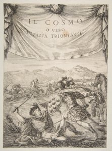 Il Cosmo的正装作品，1650年。 作者 斯蒂法诺·德拉·贝拉